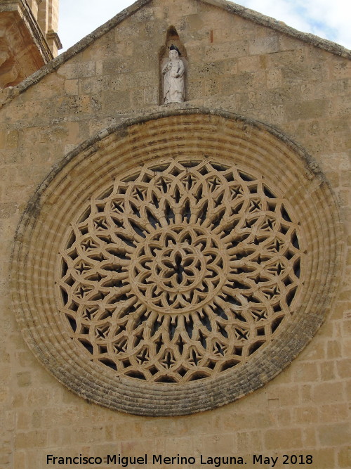 Rosetón - Rosetón. Iglesia de San Lorenzo - Córdoba