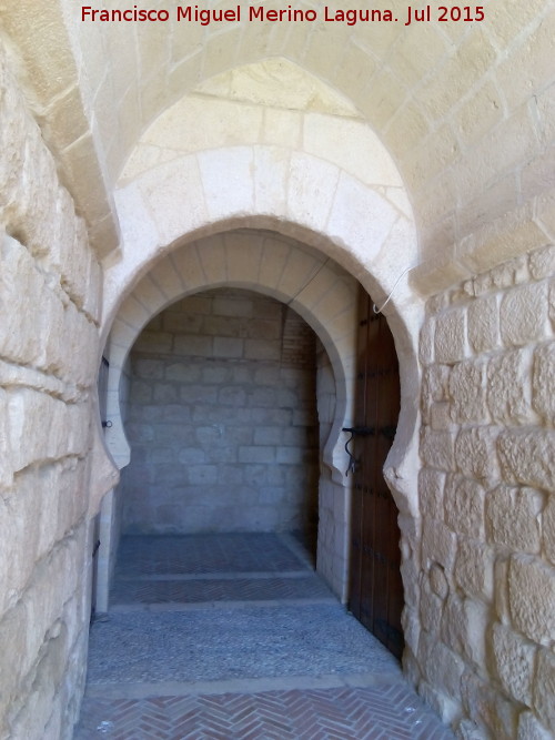 Arco de herradura - Arco de herradura. La Mota - Alcalá la Real