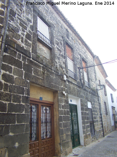 Casa de la Calle Canónigo Melgares nº 3 y 5 - Casa de la Calle Canónigo Melgares nº 3 y 5. Fachada