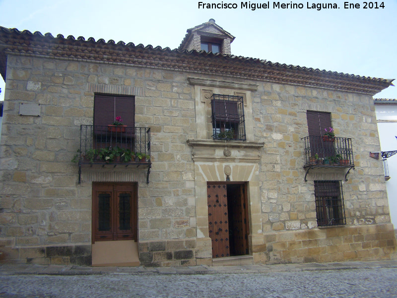 Casa de la Plaza de Santa María nº 1 - Casa de la Plaza de Santa María nº 1. Fachada