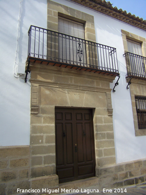 Casa de la Plaza de Santa María nº 3 - Casa de la Plaza de Santa María nº 3. Portada