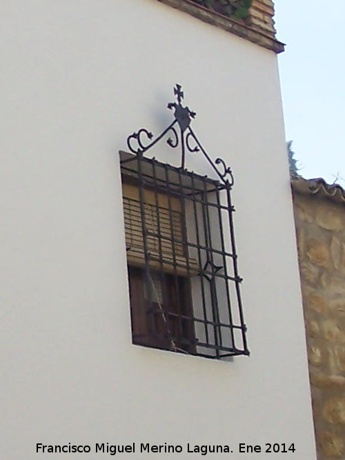 Casa de la Plaza de Santa María nº 3 - Casa de la Plaza de Santa María nº 3. Rejería de época