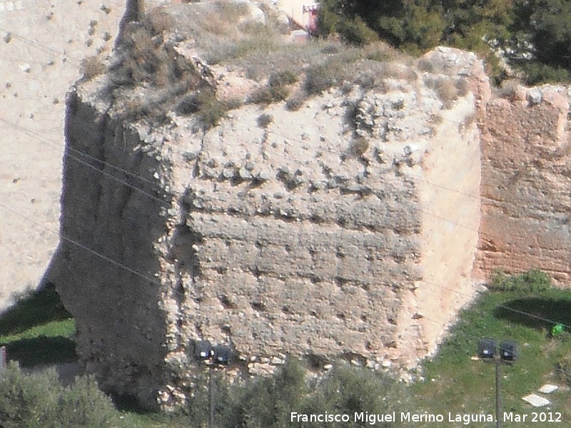 Muralla de Jaén. Torreón Pentagonal - Muralla de Jaén. Torreón Pentagonal. 