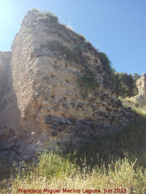 Muralla de Jaén. Torreón Norte XII - Muralla de Jaén. Torreón Norte XII. 