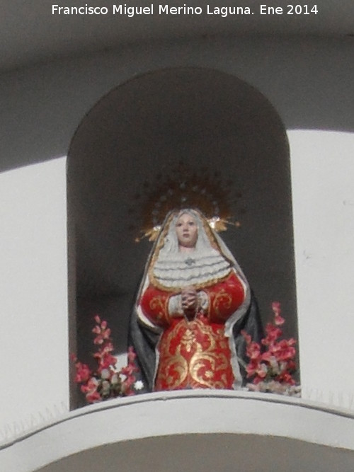 Camarín de Ntra Sra de los Desamparados - Camarín de Ntra Sra de los Desamparados. Virgen de los Desamparados