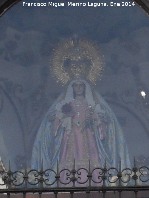 Camarín de la Virgen de la Piedad - Camarín de la Virgen de la Piedad. Virgen de la Piedad