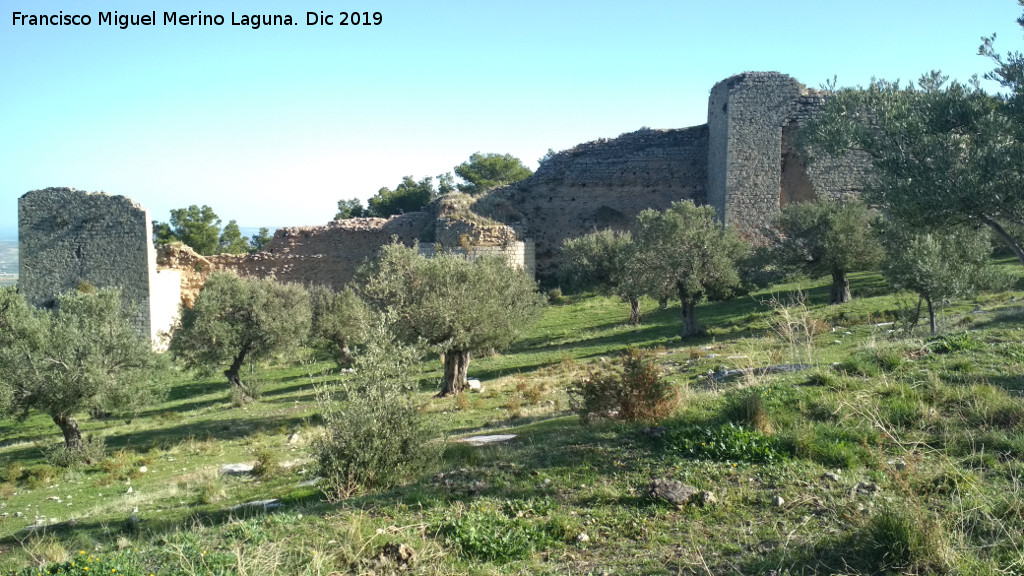 Muralla de Ja�n. Torre�n Redondeado - Muralla de Ja�n. Torre�n Redondeado. Situaci�n