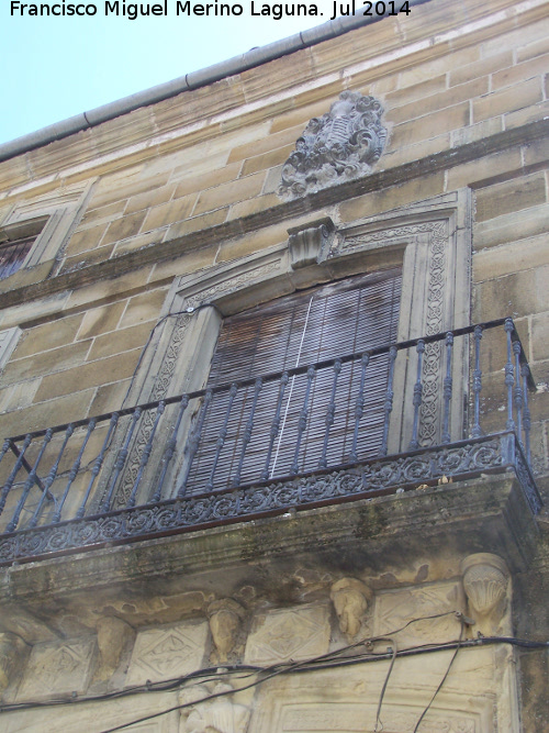 Casa de los Vlez - Casa de los Vlez. Balcn