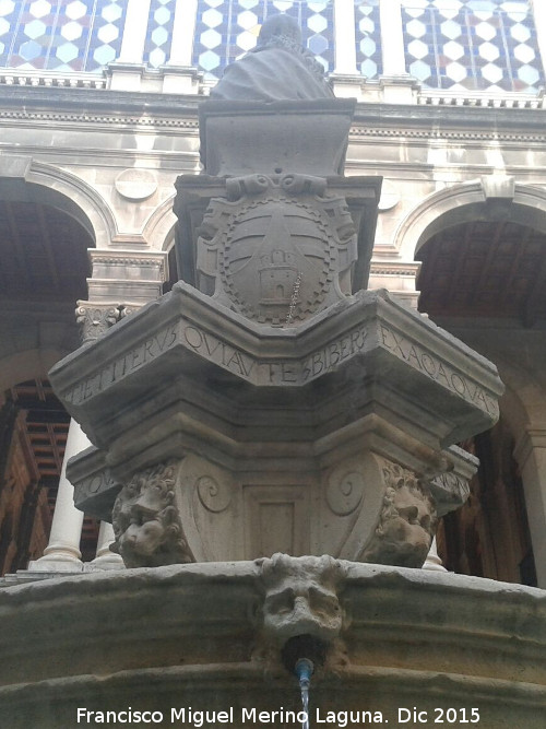 Fuente de Diputación - Fuente de Diputación. Parte trasera