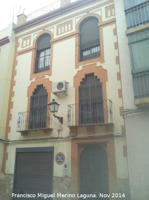 Casa de la Calle Almendros Aguilar n 45 - Casa de la Calle Almendros Aguilar n 45. Fachada