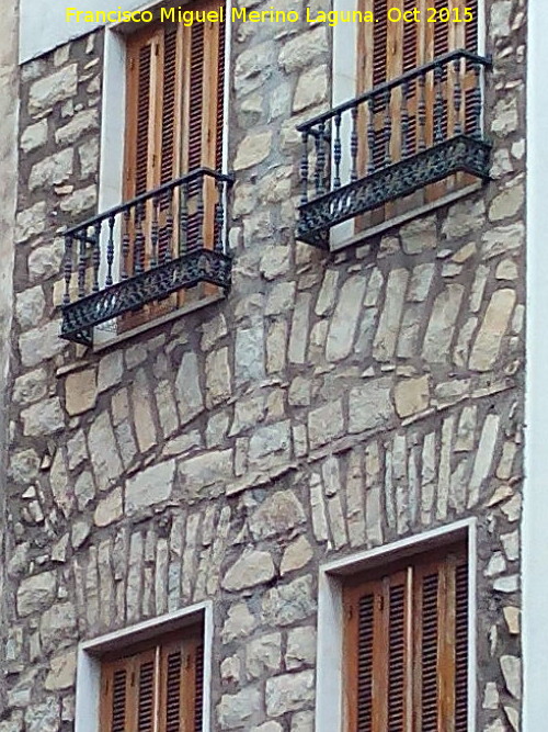 Edificio de la Calle Bernabé Soriano nº 13 - Edificio de la Calle Bernabé Soriano nº 13. Arco cegado