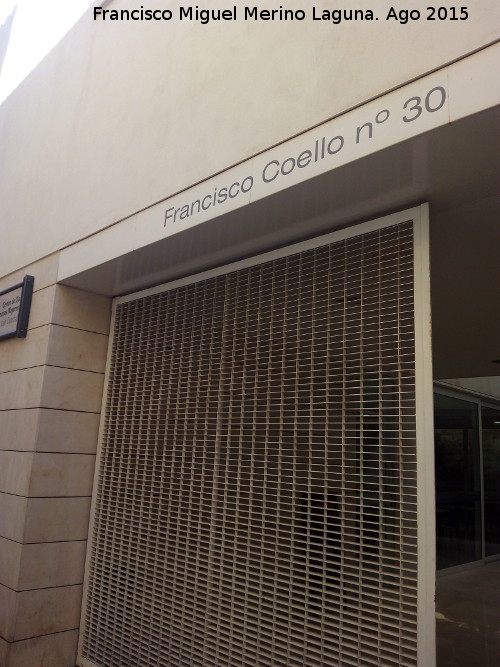Casa de la Calle Francisco Coello nº 30 - Casa de la Calle Francisco Coello nº 30. Edificación nueva