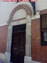 Casa de la Calle Maestra nº 14. Portada