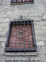 Casa del Provisorato y Tribunal Eclesiástico. Rejas de rosetas
