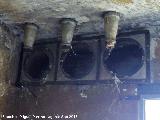 Central Hidroeléctrica Olvera. Antigua salida para las Navas