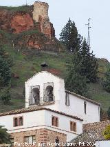 Torreón de Santa María del Collado. Su posición respecto al castillo
