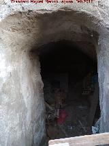Torre de Sancho Iñiguez. Puerta del habitáculo central de planta baja