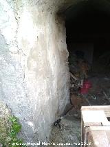 Torre de Sancho Iñiguez. Grosor de los muros