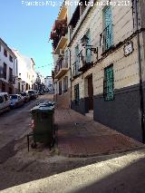 Fuente de la Calle Risquillo. Lugar de ubicación de la desaparecida fuente