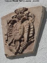 Casería Santo Cristo de la Asomada. Escudo