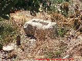Casería Santo Cristo de la Asomada. Piedra tallada