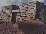 Torreparedones. Puerta Oriental. Reconstrucción virtual