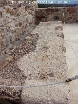Torreparedones. Santuario Ibero. Banco o altar para exvotos
