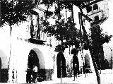 Plaza de la Magdalena. Foto antigua. Archivo IEG