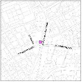 Hornacina del Cristo del Perdón. Situación