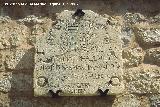 Real Monasterio de Santa Clara. Escudo de San Martín y Uribe