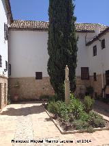 Real Monasterio de Santa Clara. Patio del zaguán