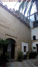 Iglesia Conventual de la Encarnacin. Muro almenado