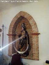 Iglesia de San Juan. Virgen del Socorro en la Sacristía