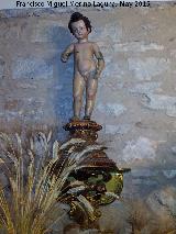 Iglesia de San Juan. Figura barroca en la Sacristía