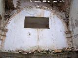 Capilla de San Antonio. Restos de la bóveda