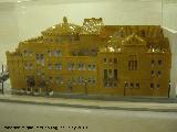 Teatro Cervantes. Maqueta de plastilina de Agustín Garzón