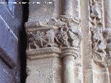 Convento de la Coronada. Actual portada de la Iglesia de Santa Mara de Linares