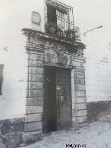 Casa de la Munición. Foto antigua