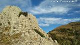 Cresta del Diablo. Con Jabalcuz al fondo