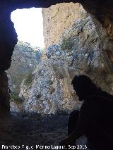 Pinturas rupestres de la Cueva Escondida de los Caones. 