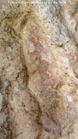 Pinturas rupestres del Abrigo de los Ca�ones IV. Pintura rupestre