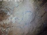 Pinturas rupestres del Abrigo de los Ca�ones IV. Graffiti antiguo