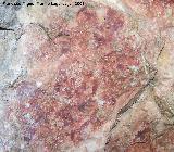 Pinturas rupestres de la Cueva de Río Frío. Figuras indeterminadas