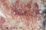 Pinturas rupestres de la Cueva de Río Frío. Figuras indeterminadas