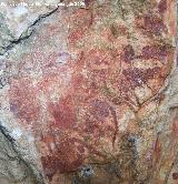Pinturas rupestres de la Cueva de Río Frío. Bóvidos