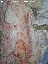 Pinturas rupestres de la Cueva de Río Frío. Cabras estilizadas