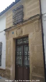 Casa de la Calle Pe�a del Gallo n� 4. Portada