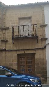 Casa de la Calle Conde Mejorada n� 9. Fachada