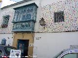 Casa de la Calle Muoz Capilla n 15. Fachada
