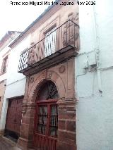 Casa de la Calle Doctor Ojeda n° 38. Portada